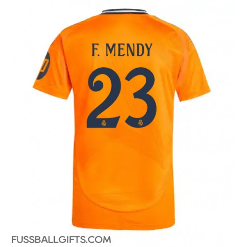 Real Madrid Ferland Mendy #23 Fußballbekleidung Auswärtstrikot 2024-25 Kurzarm